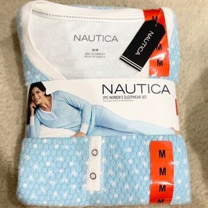 NWT Nautica Blue Sleepwear Set